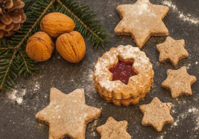 Para o momento da sobremesa: Biscoitos para o Natal e final de ano