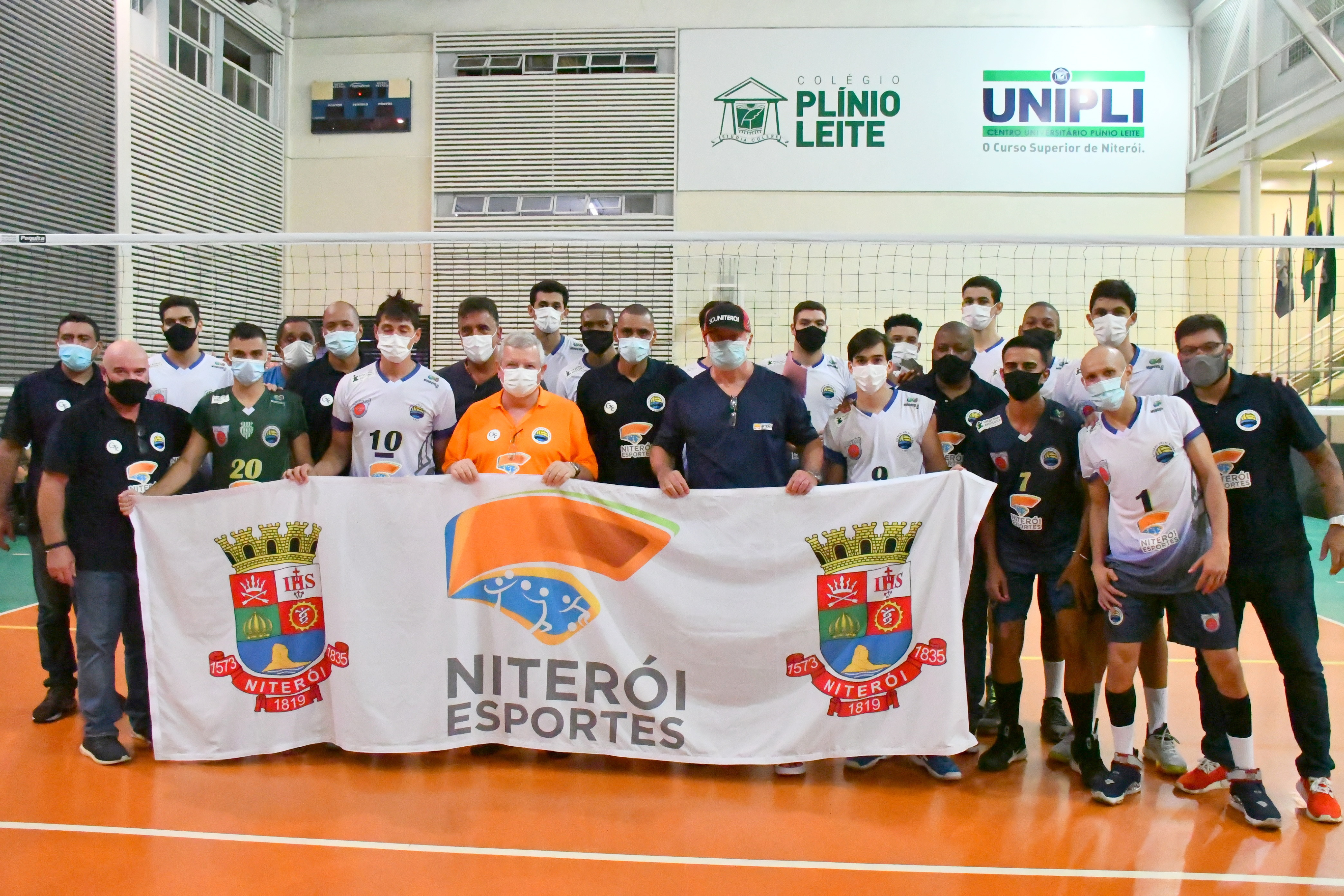 Niterói Vôlei Clube, equipe patrocinada pela Prefeitura de Niterói, estreia na Super Liga B