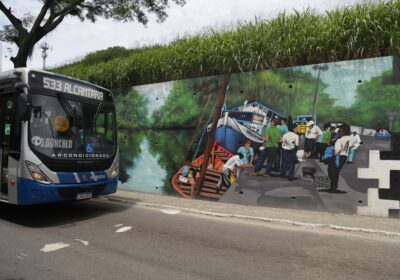 Cidade Ilustrada produz terceiro painel em Alcântara