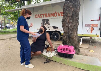 Castramóvel disponibiliza 600 vagas para castração de cães e gatos a moradores de Jurujuba