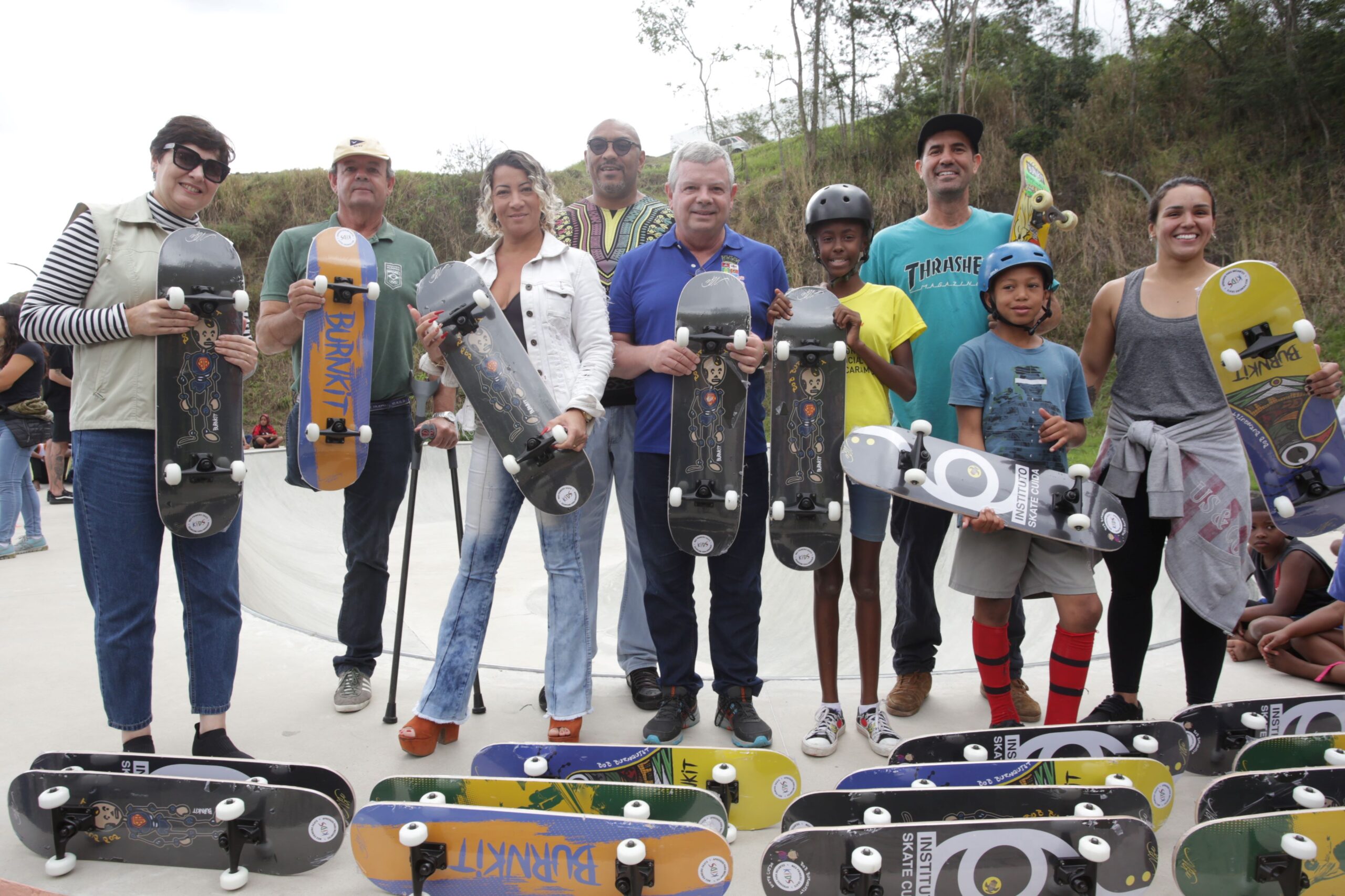 Adaptado ao clima dos Jogos Olímpicos, skate quer mostrar cultura