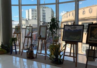 Pátio Alcântara recebe exposição ”Vem sentir Van Gogh”
