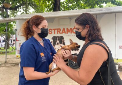 Castramóvel da Prefeitura de Niterói chega ao Sapê para castração gratuita de cães e gatos