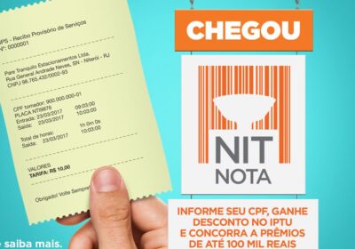 Niterói altera regra do Programa NitNota e instituições sem fins lucrativos poderão concorrer a R$200 mil em prêmios