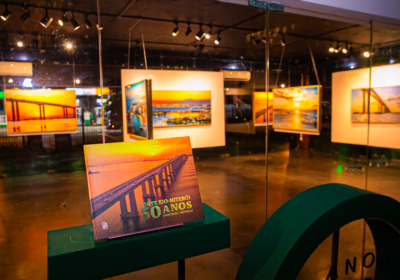 Exposição fotográfica celebra os 50 anos da Ponte Rio-Niterói