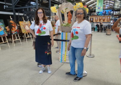 Círio de Nazaré no RJ: Exposição em celebração artística pela visão das mulheres da Amazônia acontece no shopping Uptown, na Barra da Tijuca